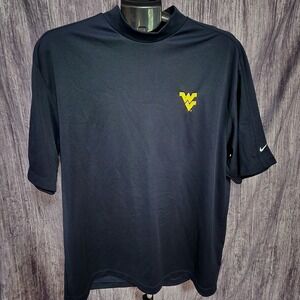 Nike Golf WVU Mountaineers Dri-FIT Polo Shirt Mens XL Short Sleeve Athletic